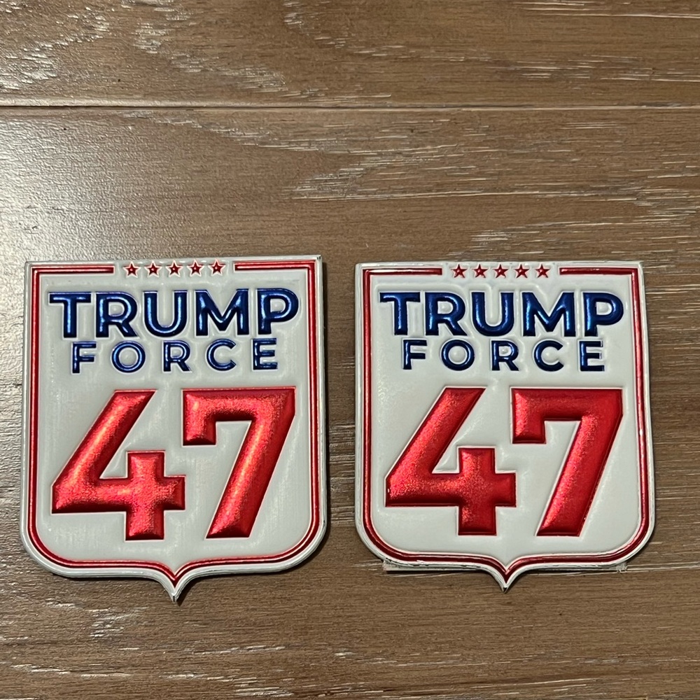 Official Trump Force 47 Campaign Staff & Volunteer Exclusive Patch Donald Trump